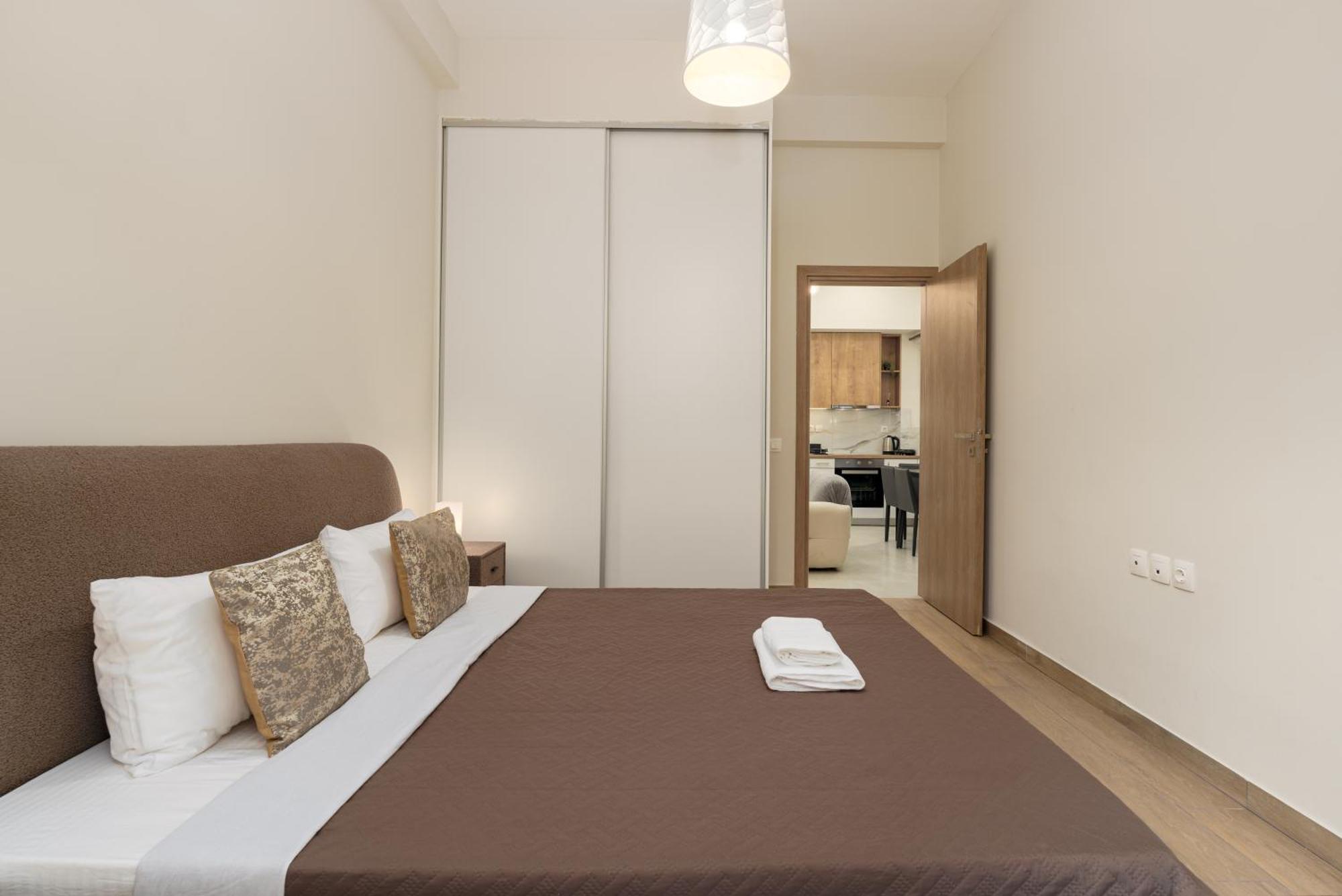 Cozy New Apartment Nearby Metro Athen Exterior foto